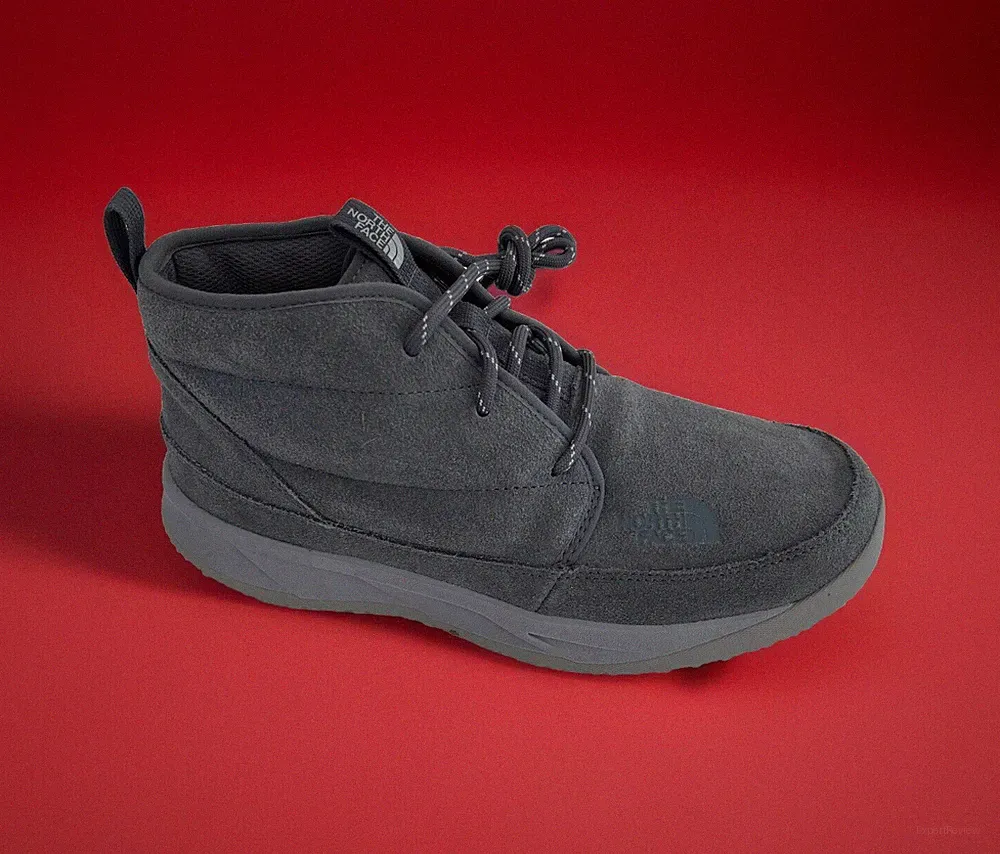 $125 The North Face Mens NSE Chukka Suede Insulated Boots Off Mountain Grey 11